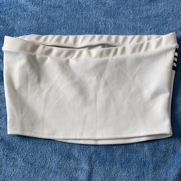 Fashion Nova WhiteTube top says “Baby” OS - Picture 3 of 4